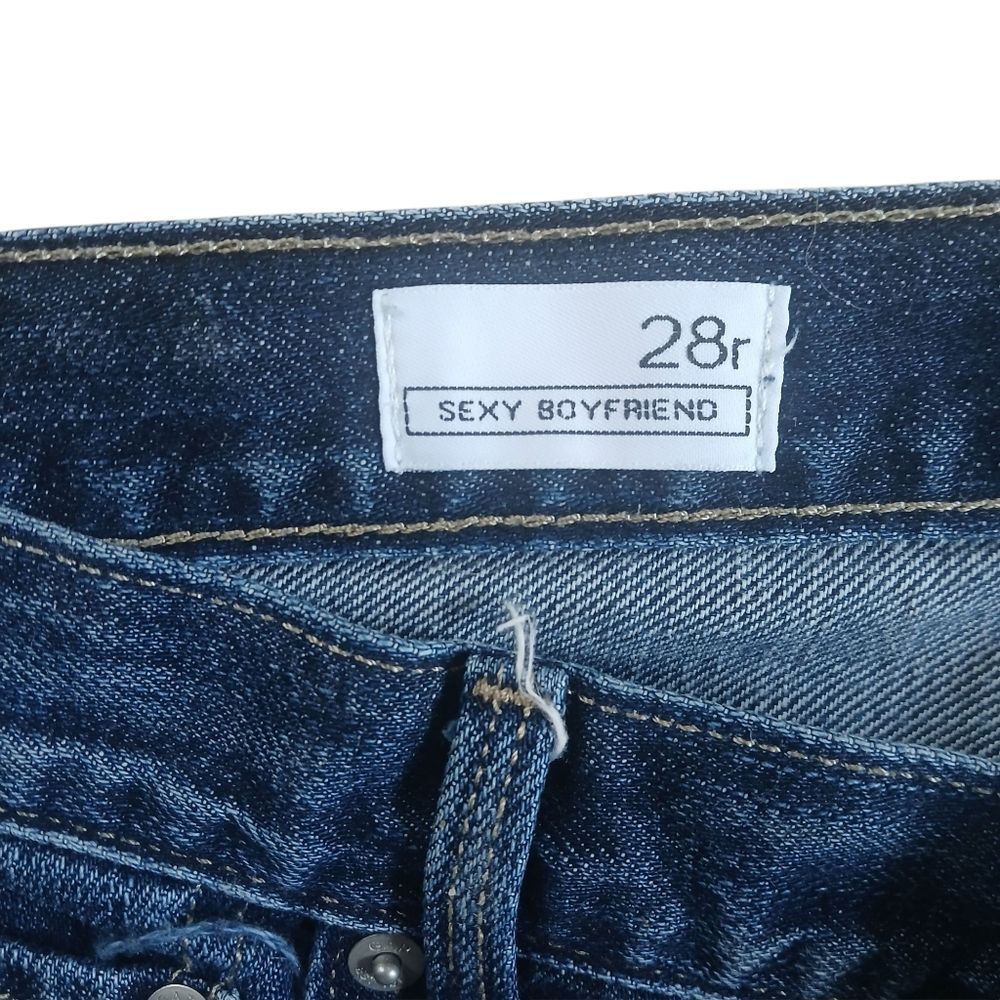 Classic Women's Rolled Cuff Jeans - Blue - Picture 5 of 12